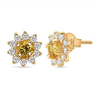 https://tjcuk.sirv.com/Products/82/5/8257475/Yellow-Sapphire-White-Zircon-Earring-with-Push-Back-in-Yellow-Gold-Pla_8257475.jpg?w=342&h=342