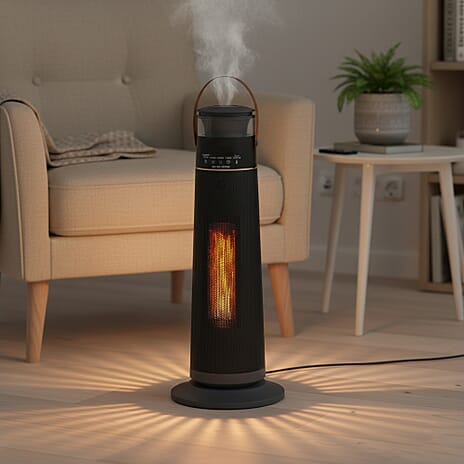 Bliss - Beyond PTC Heater and Humidifier 1100-2000 watts- Black