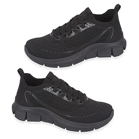 Urban Jacks Strada Comfort Trainer (Size  6) - Black