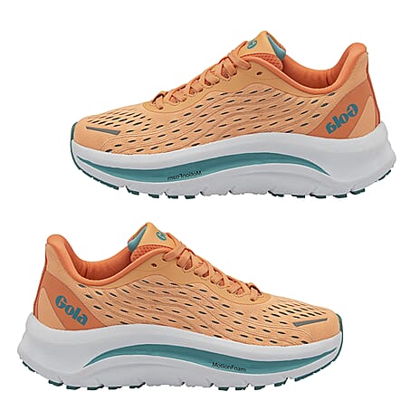 Gola Performance Alzir Speed Running Trainers (Size 5) - Coral