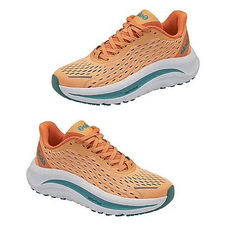 Gola Performance Alzir Speed Running Trainers (Size 6) - Coral