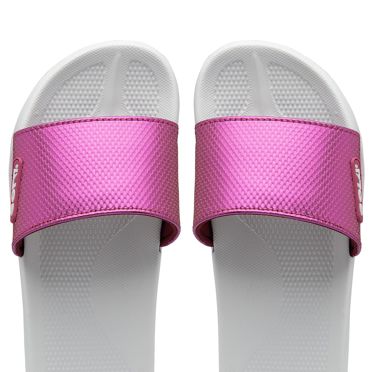 GOLA Elko Slide Sandals (Size 7) - Pink & White