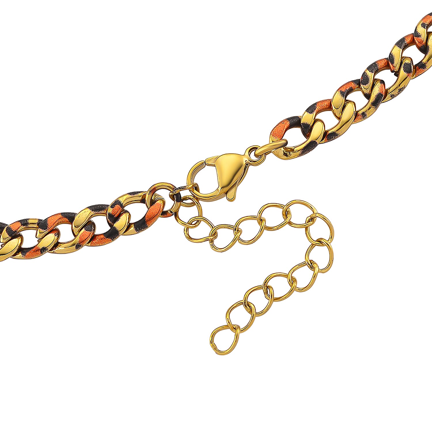 Designer Inspired - Leopard Print Necklace (Size 20)