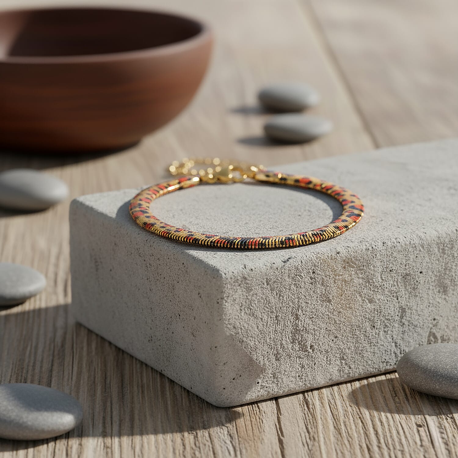 Designer Inspired- Leopard Print Bracelet (Size 7.5)