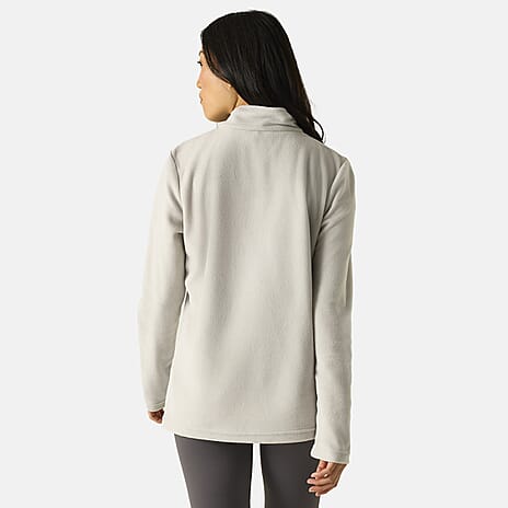 Regatta Womens Lightweight Half-Zip Fleece (Size 12) - Grey