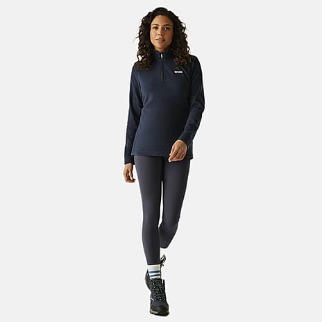 Regatta Half Zip Full Sleeve Fleece (Size 18) - Navy