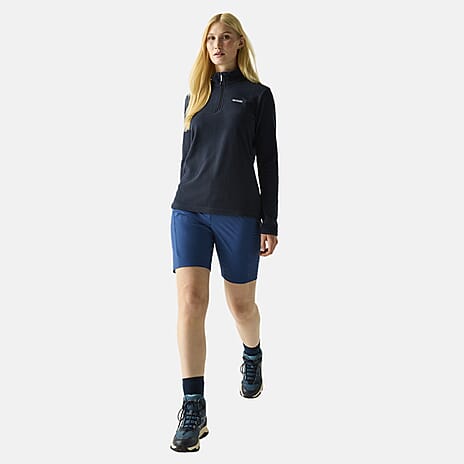 Regatta Womens Lightweight Half-Zip Fleece (Size 26) - Blue