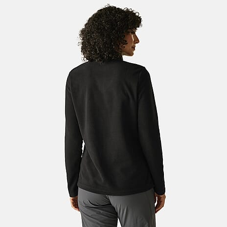 Regatta Half Zip Full Sleeve Fleece (Size 14) - Black