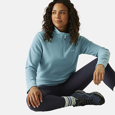 Regatta Womens Lightweight Half-Zip Fleece (Size 20) - Nordic Blue