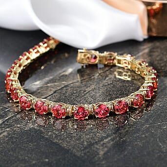 https://tjcuk.sirv.com/Products/82/6/8260099/D-Joy-Lab-Created-Padparadscha-Sapphire-Linking-Bracelet-Size-7-5-in-1_8260099_1.jpg?w=342&h=342