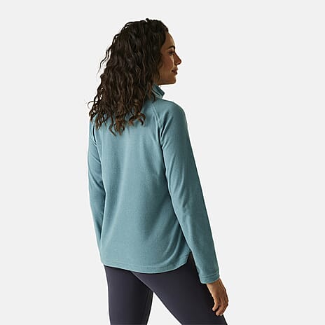 Regatta Womens Lightweight Half Zip Fleece (Size 20) - Storm Blue