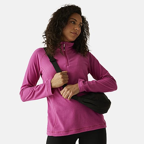 Regatta Womens Lightweight Half Zip Fleece (Size 20) - Raspberryrse