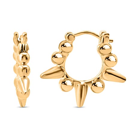 24K Yellow Gold (99.9% Purity) Standard Earring with Clasp