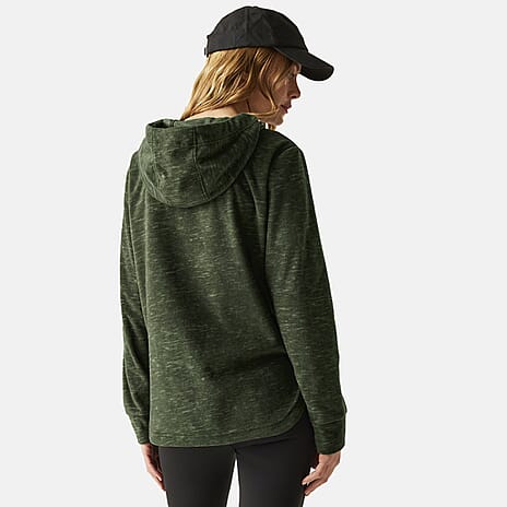 Regatta Womens Hoodie With Drawstring (Size 16) - Dark Khaki