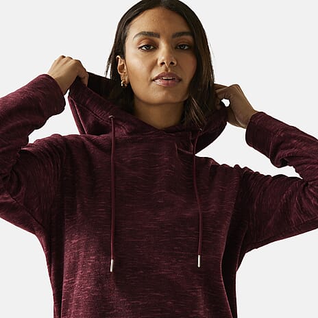 Regatta Womens Hoodie With Drawstring (Size 18) - Fig
