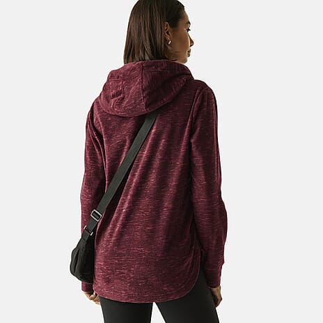 Regatta Womens Hoodie With Drawstring (Size 20) - Fig