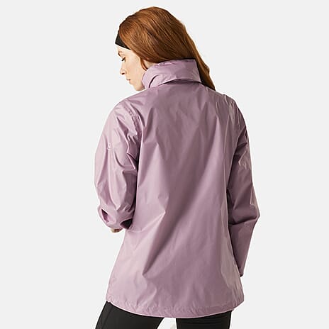 Regatta Womens Packaway Fully Waterproof Jacket (Size 16) - Lilas