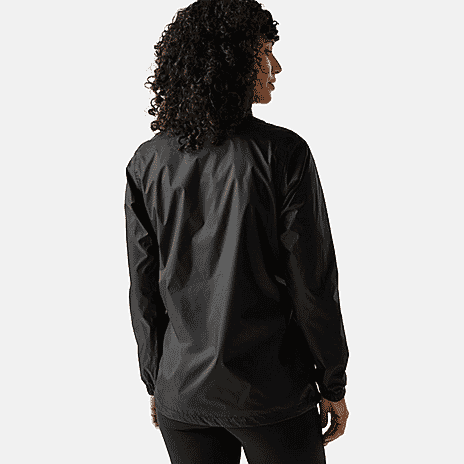 Regatta Womens Packaway Fully Waterproof Jacket (Size 16) - Black