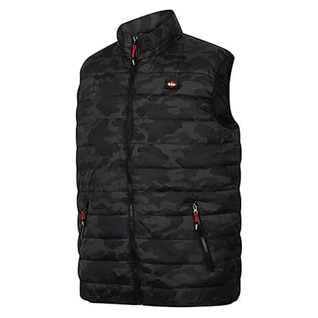 Closeout Deal Lee Cooper Camo Gilet Bodywarmer (Size XL) - Camo