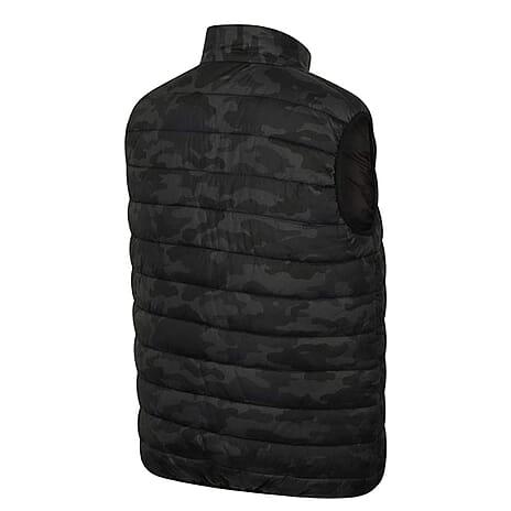Closeout Deal Lee Cooper Camo Gilet Bodywarmer (Size XL) - Camo