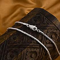 Royal Bali Collection Sterling Silver Borobudur Necklace (Size 20)