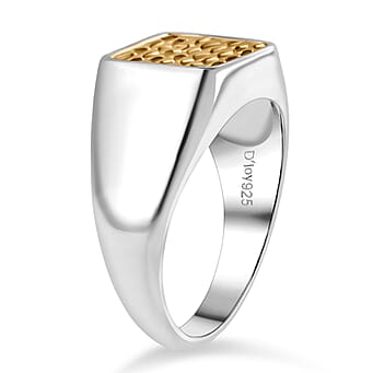 https://tjcuk.sirv.com/Products/82/6/8261789/D-Joy-Sterling-Silver-Ring-in-Two-Tone-Plated-Silver-Wt-7-00-Gms_8261789_3.jpg?w=342&h=342