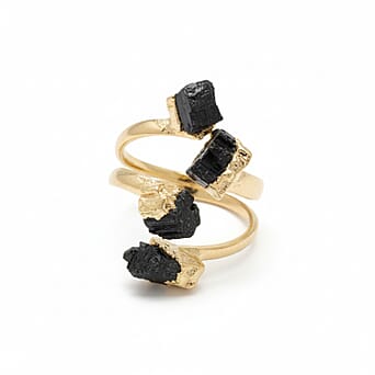 https://tjcuk.sirv.com/Products/82/6/8262210/Black-Tourmaline-Adjustable-Ruff-Cut-Ring-in-Yellow-Gold-Plated-10-00-_8262210.jpg?w=342&h=342