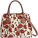Signare British Museum Chinoiserie Print Convertible Handbag - White