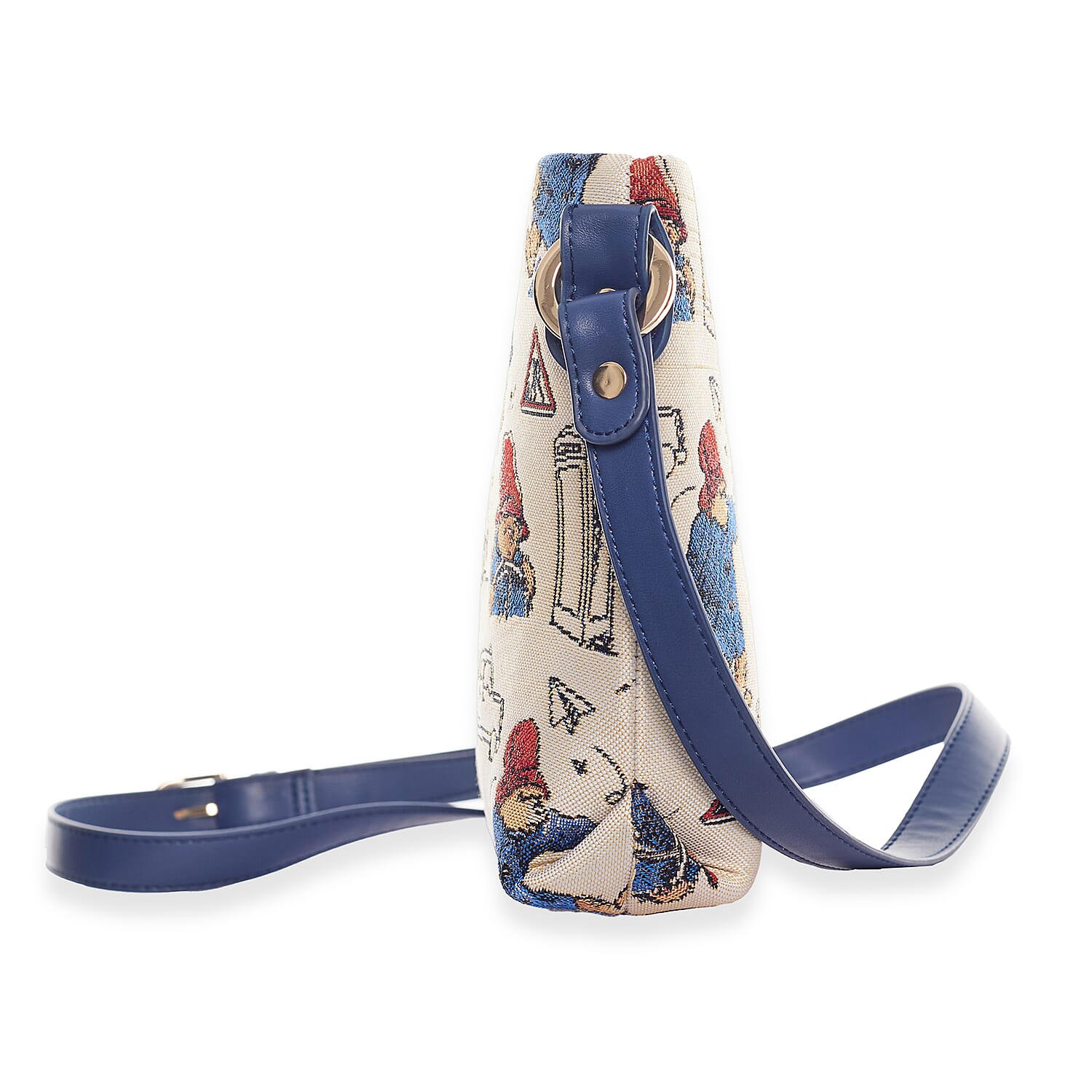 Signare Paddington Bear Satchel Crossbody Bag - Cream