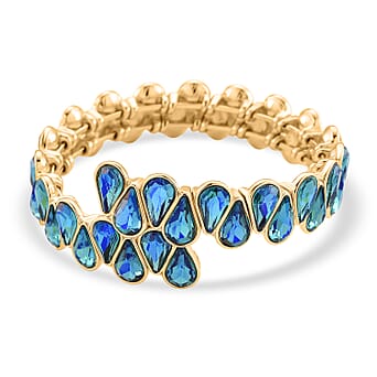 https://tjcuk.sirv.com/Products/82/6/8262419/Sea-Blue-Glass-Pear-Adjustable-Bangle-in-Yellow-Gold-Tone_8262419.jpg?w=342&h=342