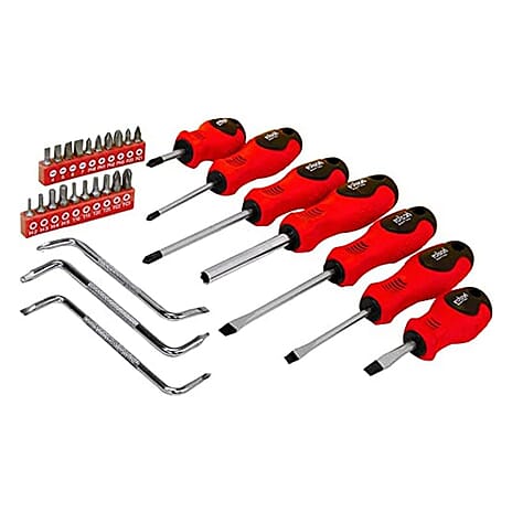 Rolson - Magnetic Screwdriver Set - 30 Piece Set