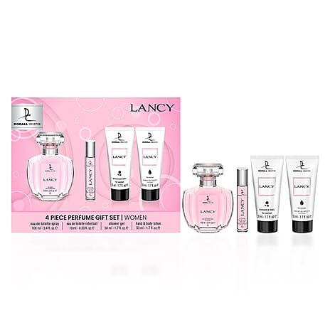 LANCY 4 Piece Perfume Gift Set for Women