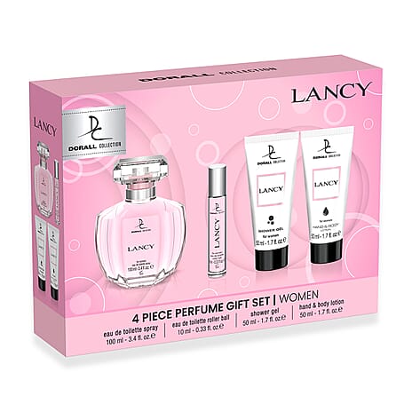 LANCY 4 Piece Perfume Gift Set for Women