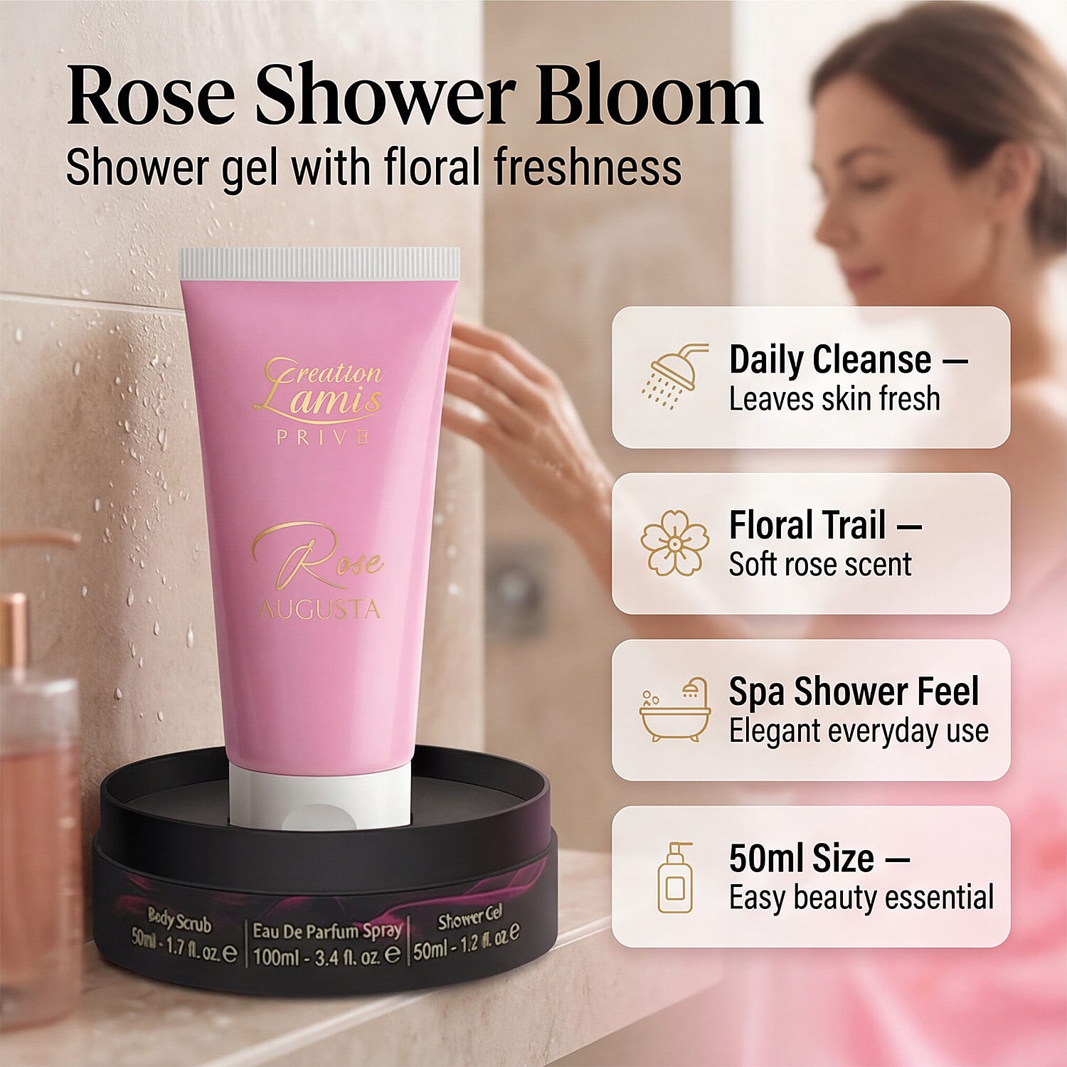 Creation Lamis Prive Rose Augusta Trio Drum