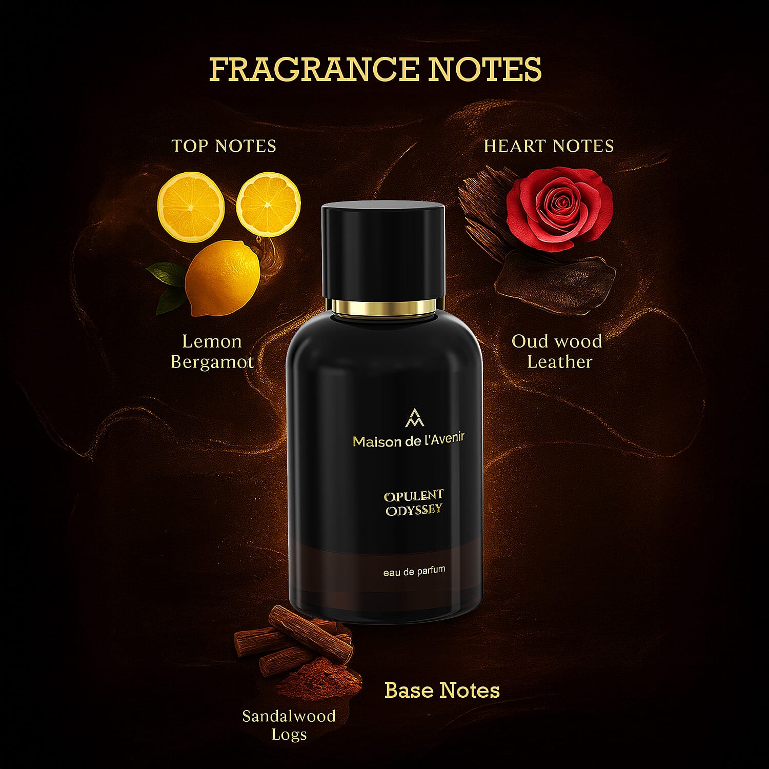 Maison de l'Avenir - Zenith Collection - Opulent Odyssey Eau de Parfum Unisex - 100ml