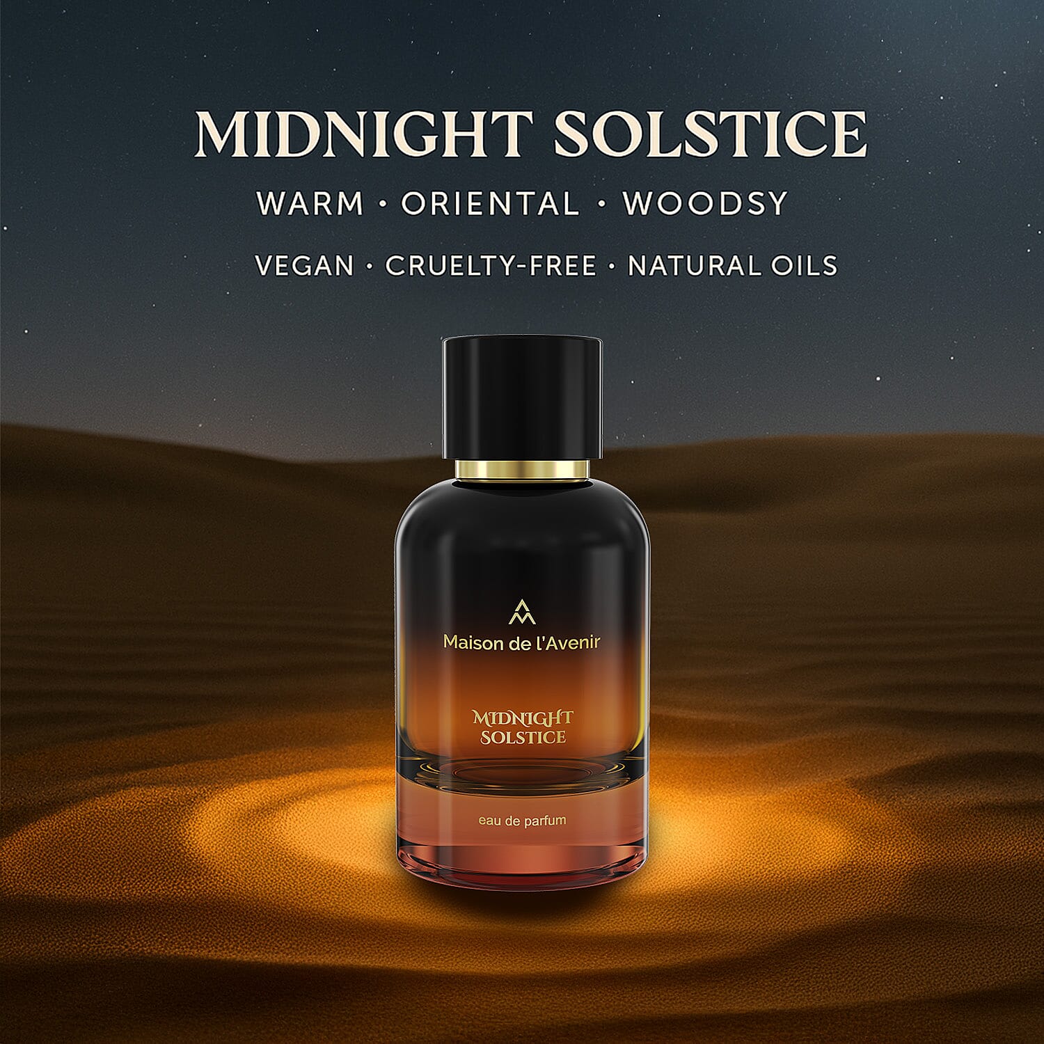 Maison de l'Avenir - Zenith Collection - Midnight Solstice Eau de Parfum Unisex - 100ml