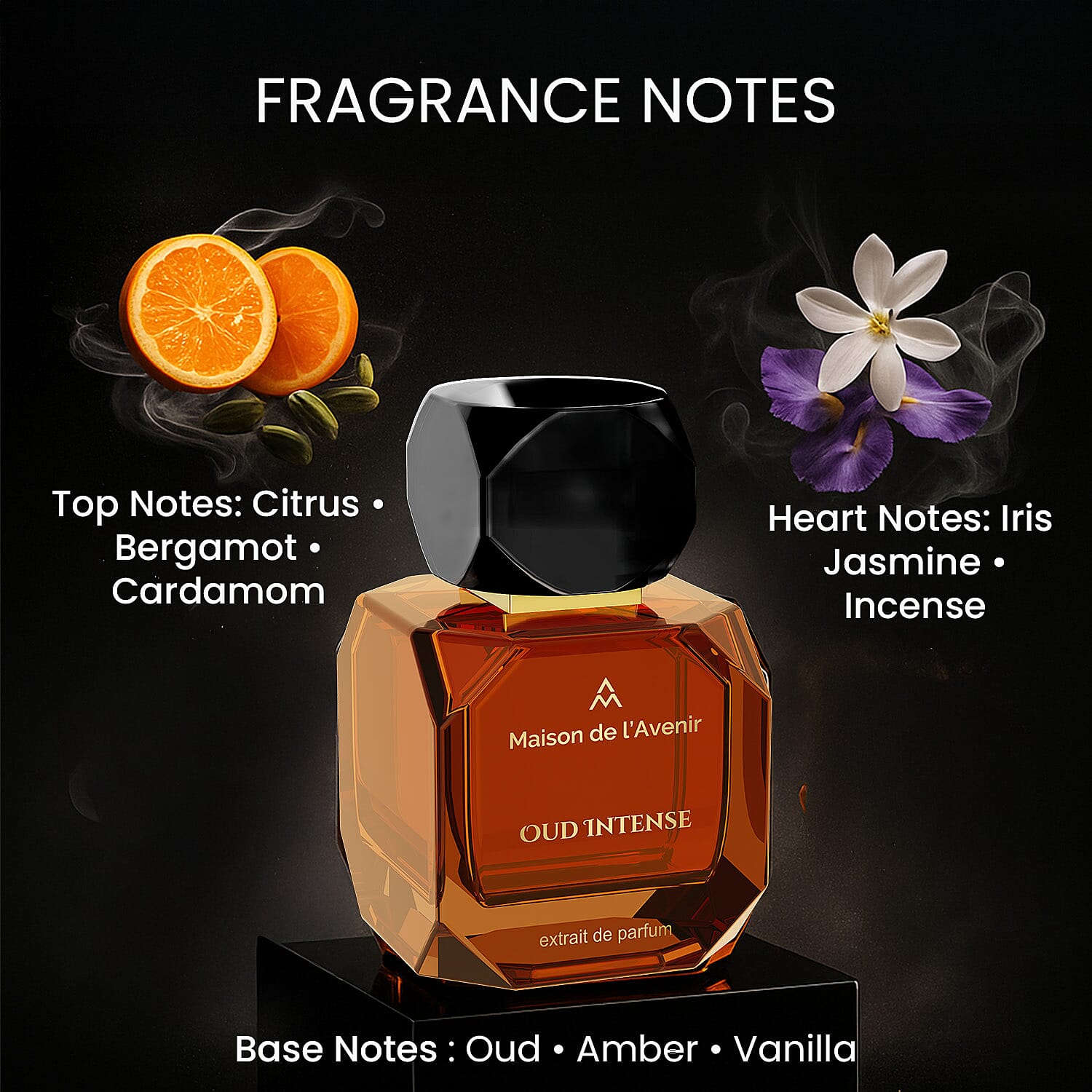 Maison de l'Avenir Oud Intense Eau de Parfum Unisex - 100ml