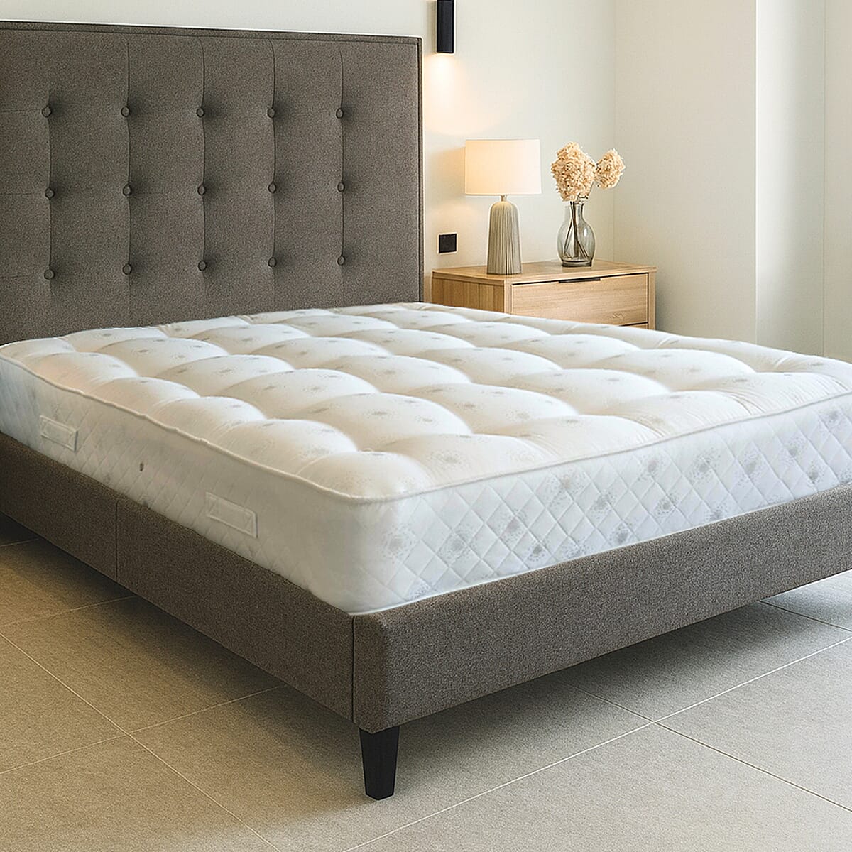 Luxury Redefined - The Silver Moon Luna Pocket Mattress - Single (90 x190 CM)
