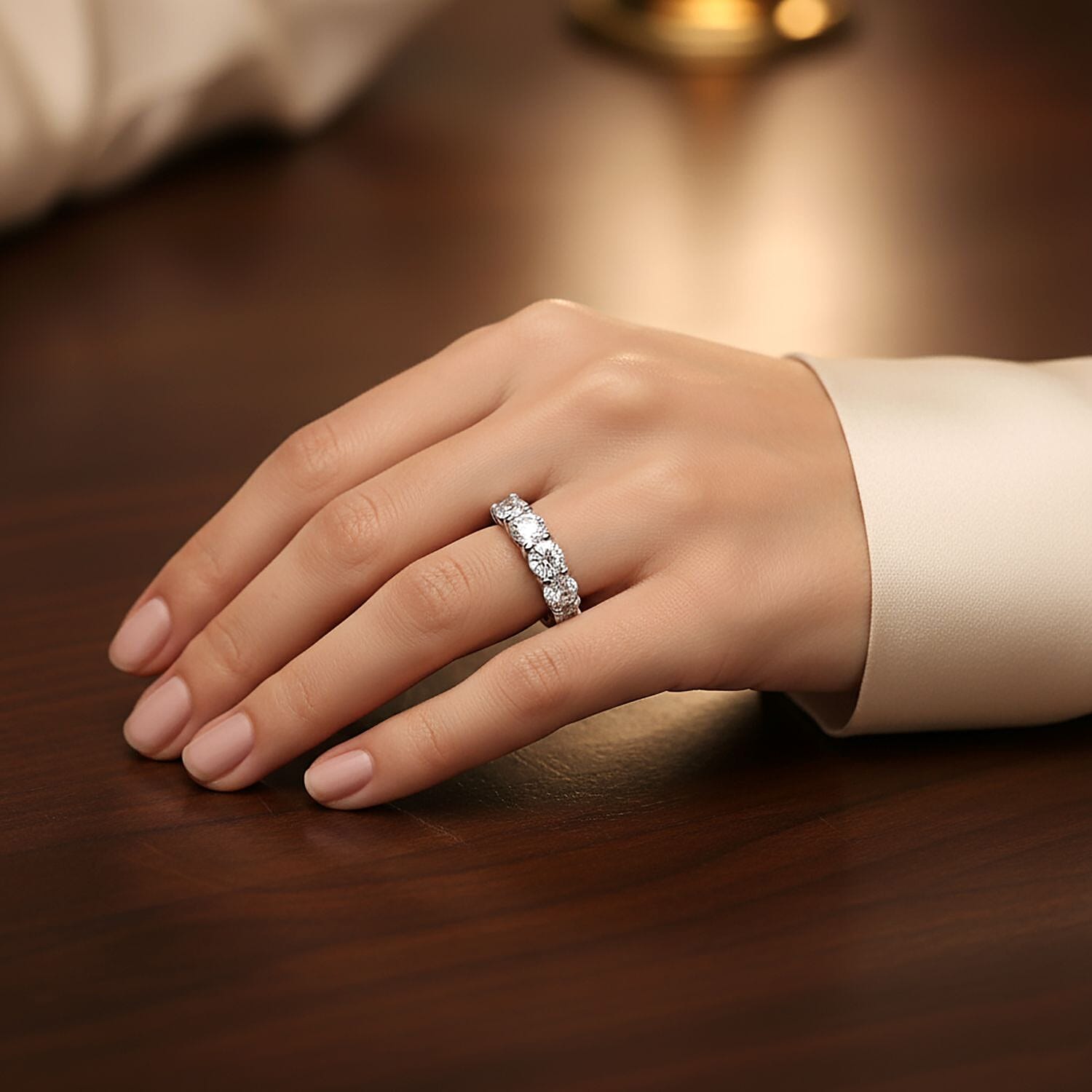 Luxuriant Lab Grown Diamond Ring