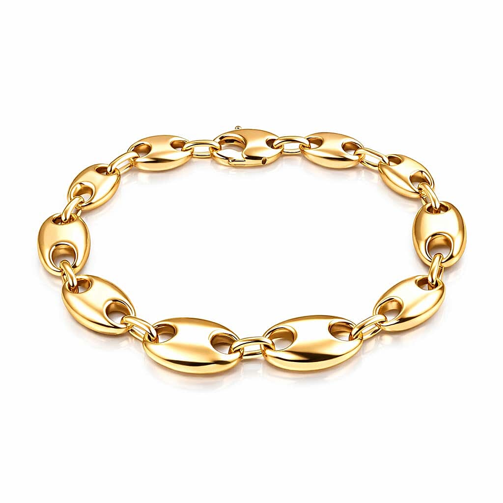 Luxoro Designer Inspired 9K Yellow Gold Bracelet (Size 7.5), Gold Wt. 6.60 Gms.