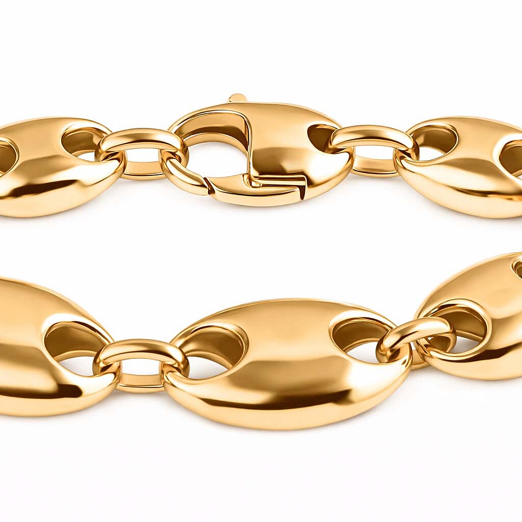 Luxoro Designer Inspired 9K Yellow Gold Bracelet (Size 7.5), Gold Wt. 6.60 Gms.