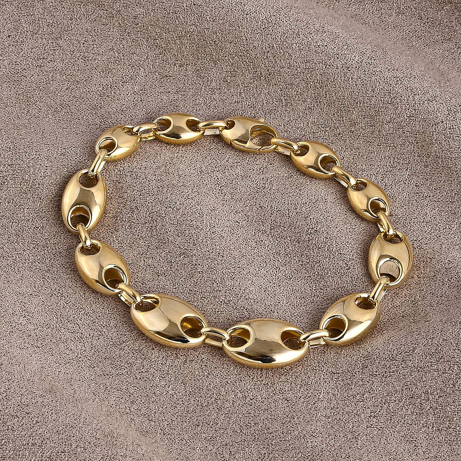 Luxoro Designer Inspired 9K Yellow Gold Bracelet (Size 7.5), Gold Wt. 6.60 Gms.