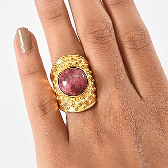 https://tjcuk.sirv.com/Products/82/6/8265078/EverTrue-Thulite-Solitaire-Ring-Pure-Yellow-Brass-13-253-Ct_8265078_2.jpg?w=342&h=342