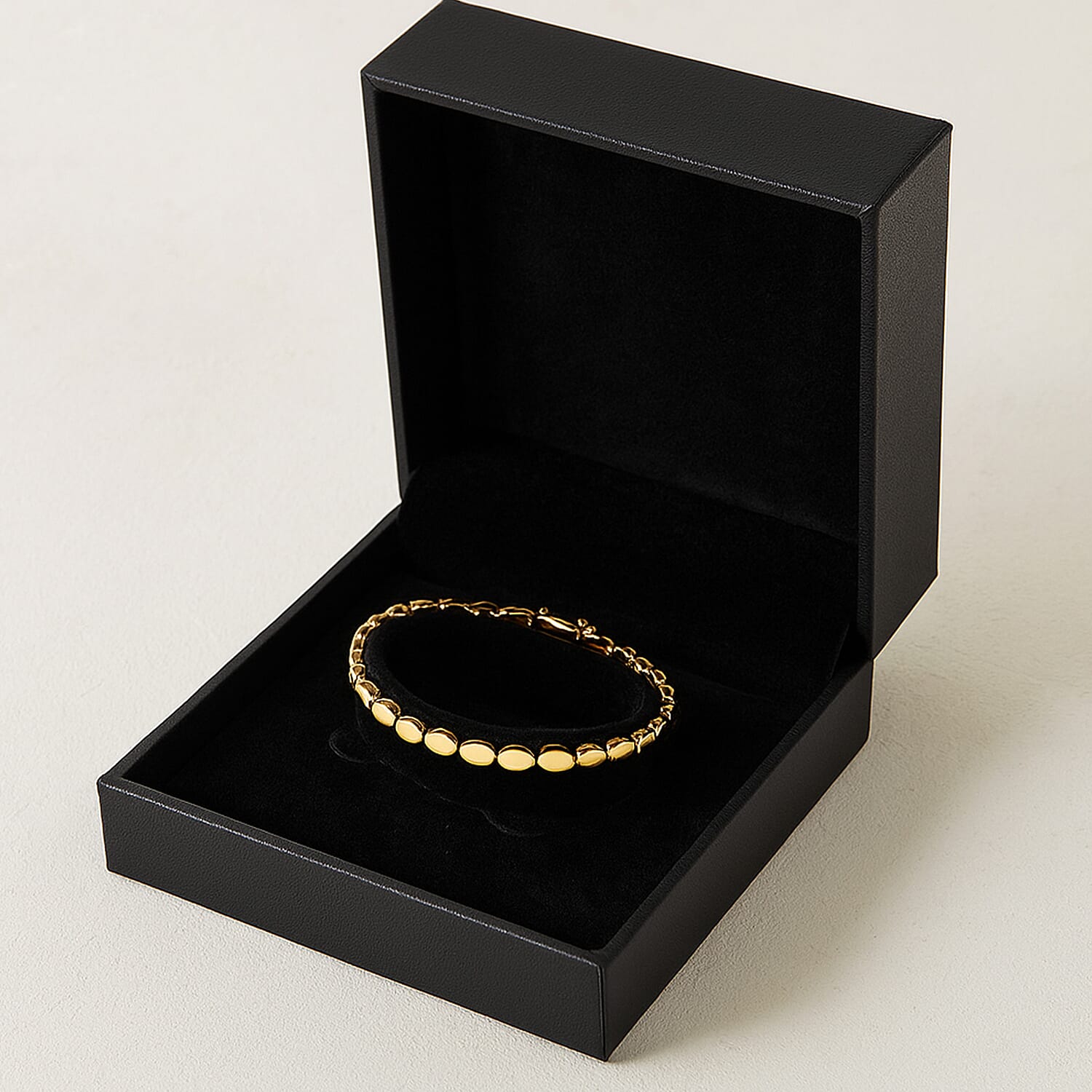 9K Yellow Gold Bracelet (Size 7.5), Gold Wt. 3.36 Gms.