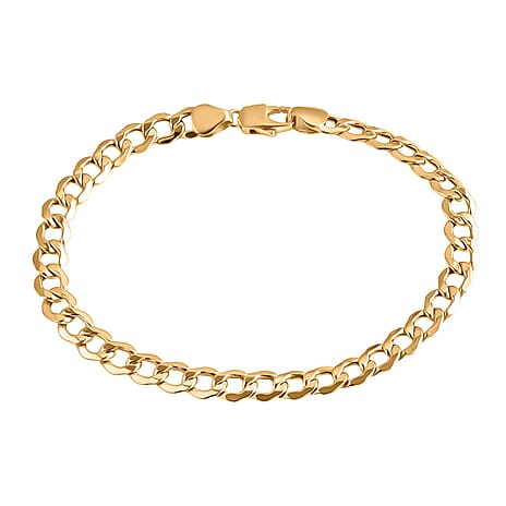 9K Yellow Gold Bracelet (Size 7.5) Gold Wt. 3.10 gms