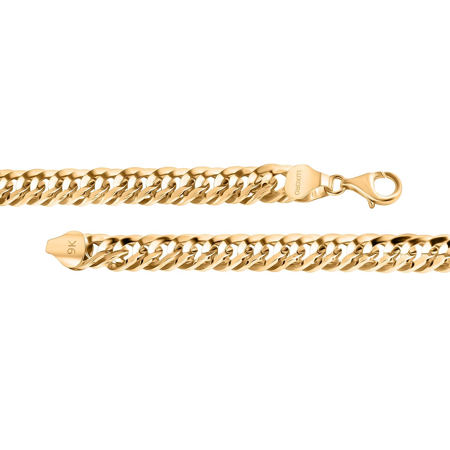 Royal Bali Collection 9K Yellow Gold Necklace (Size - 20) with Lobster Clasp, Gold Wt. 13.60 Gms.