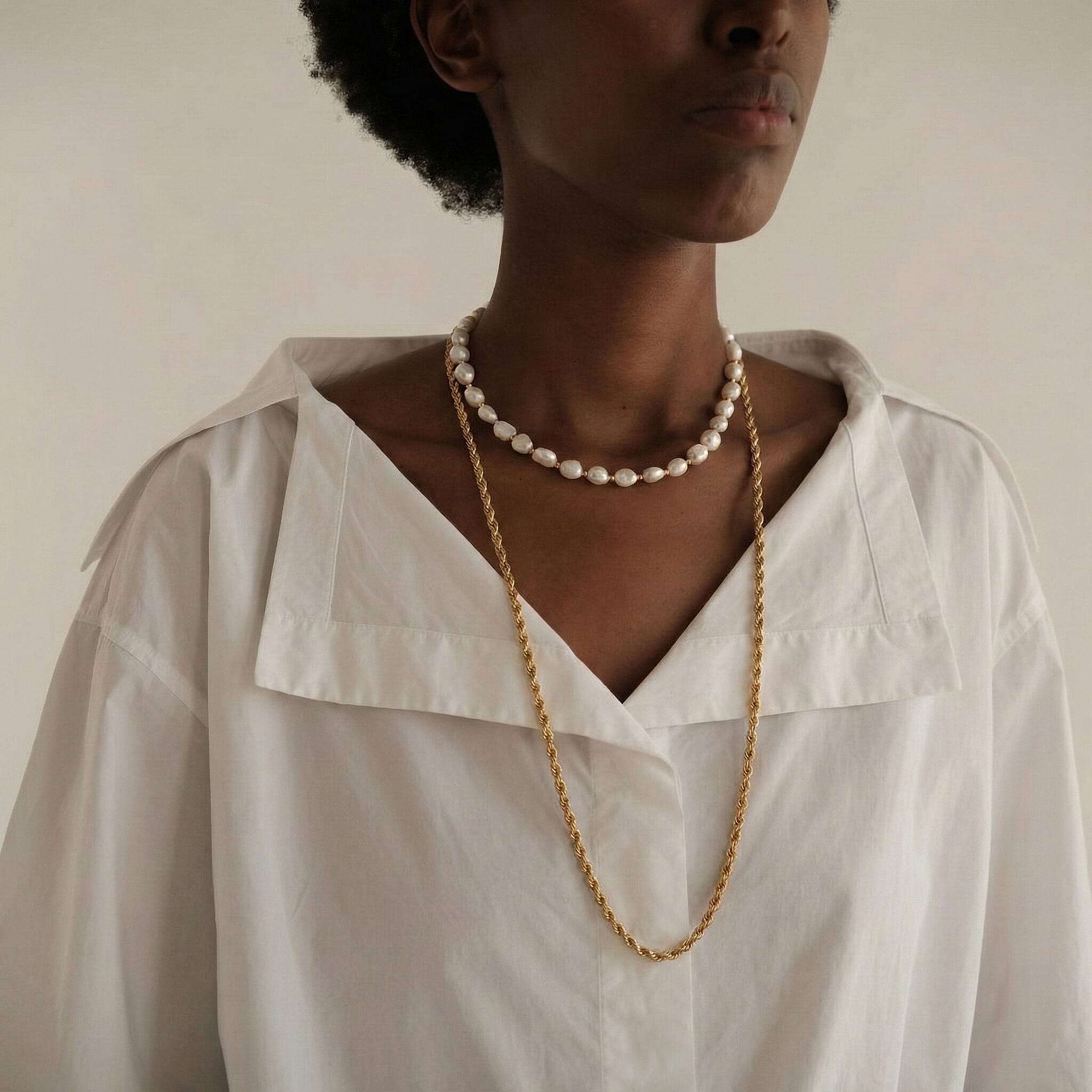 9K Yellow Gold Diamond Cut Rope Necklace (Size 30) - 4.52 GRAMS