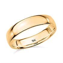 Pick Of The Show - 9K Yellow Gold Bold Band Ring