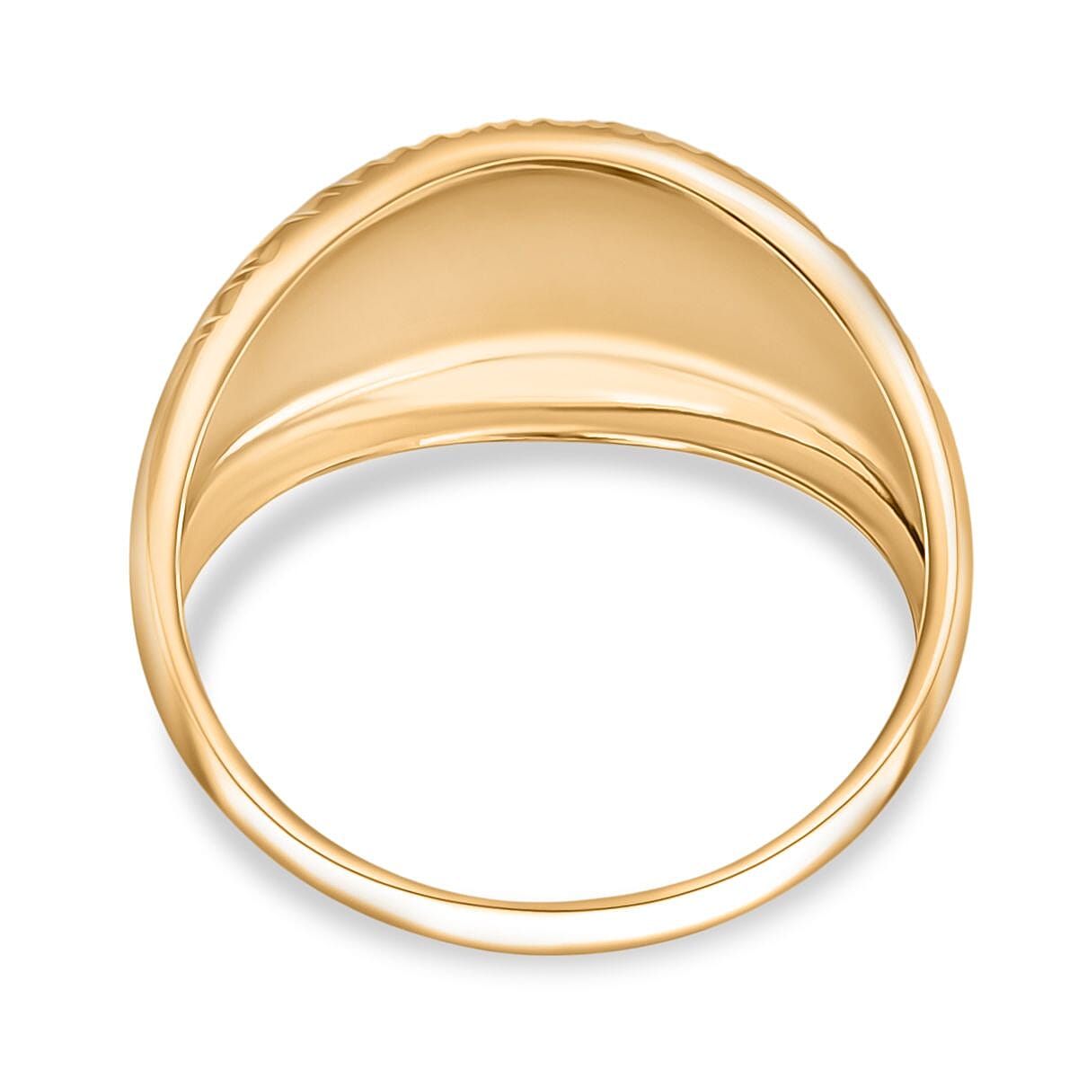 Designer Inspired -  9K Yellow Gold Dome Ring