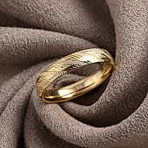 9K Yellow Gold Band Ring